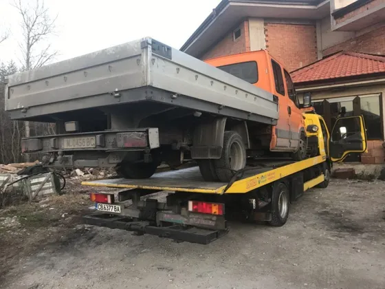 Репатриране на самосвал от Годеч до София