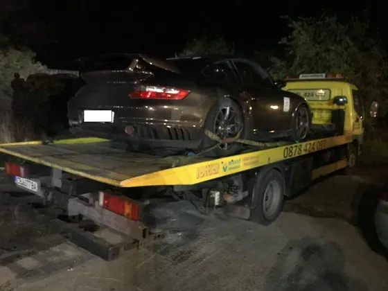 Porsche 911 Cabriolet (2016) на репатрак