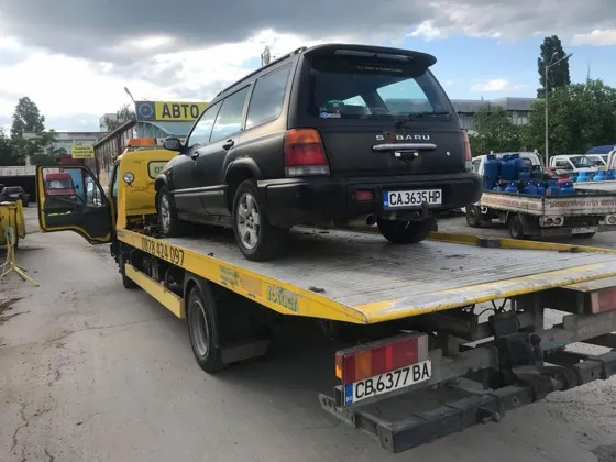Превоз на Subaru от сервиз до клиент