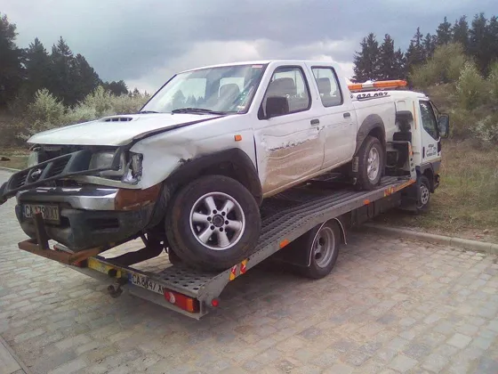 Nissan SUV на репатрак