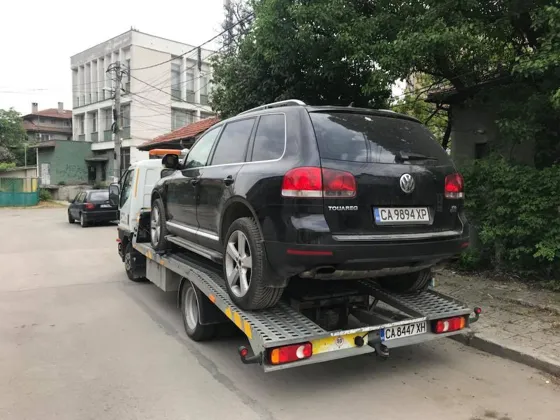 Превоз на МПС джип VW Touareg V6