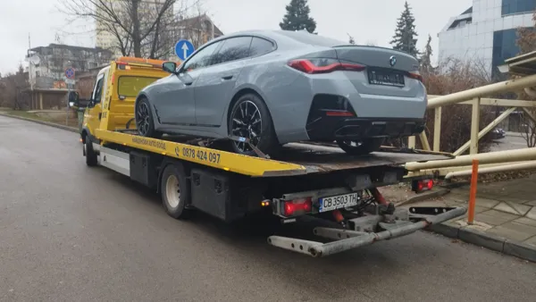 Пътна помощ за чисто ново BMW