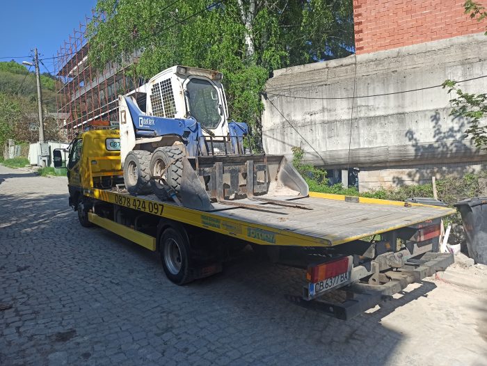 Транспорт на специална техника в София и областта