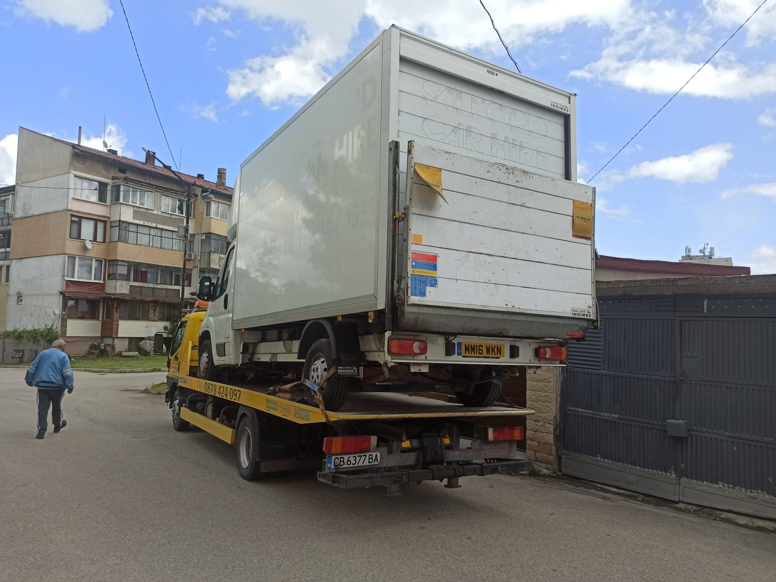 Пътна помощ за бусове в София и страната